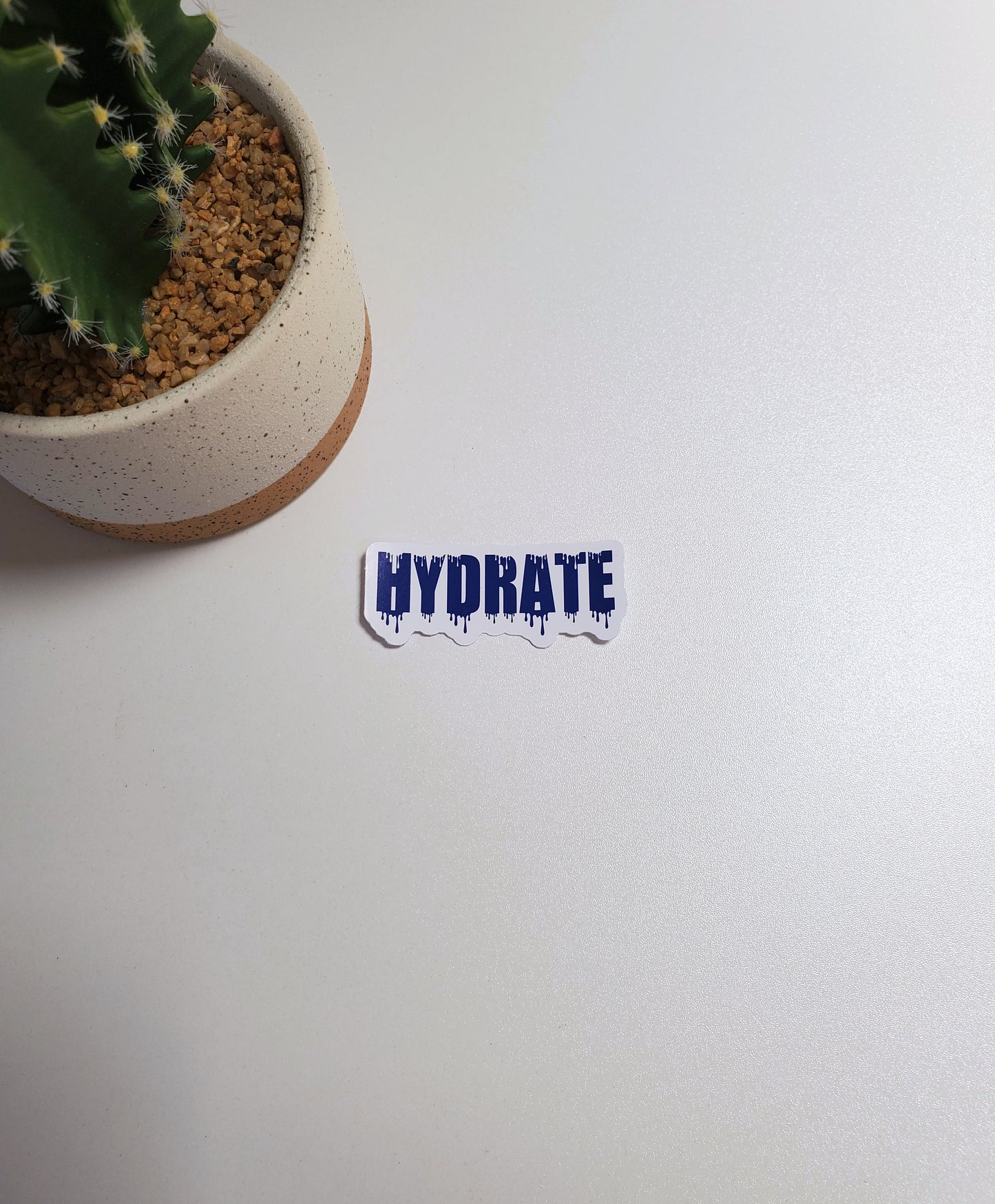 Hydrate Text Sticker