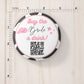 Cowgirl Buy The Bride A Drink Custom Button