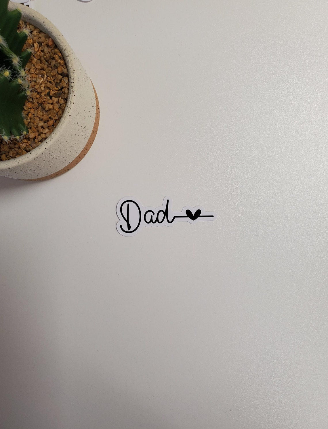 Dad Love Text Sticker