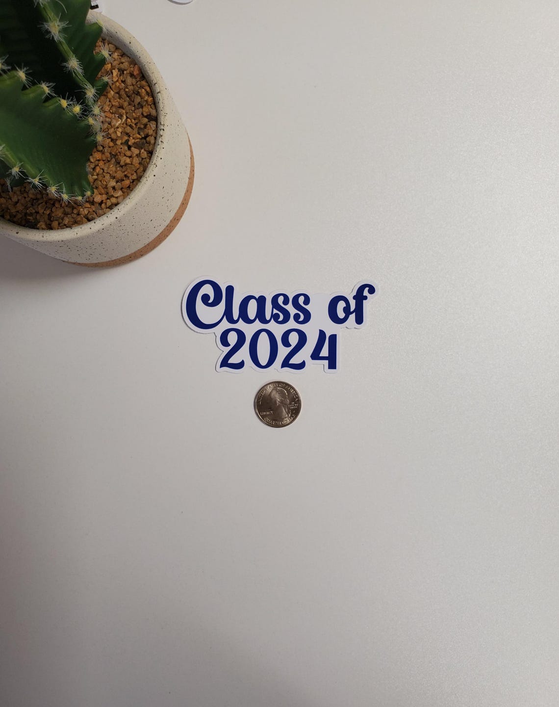 Class of 2024 Text Sticker