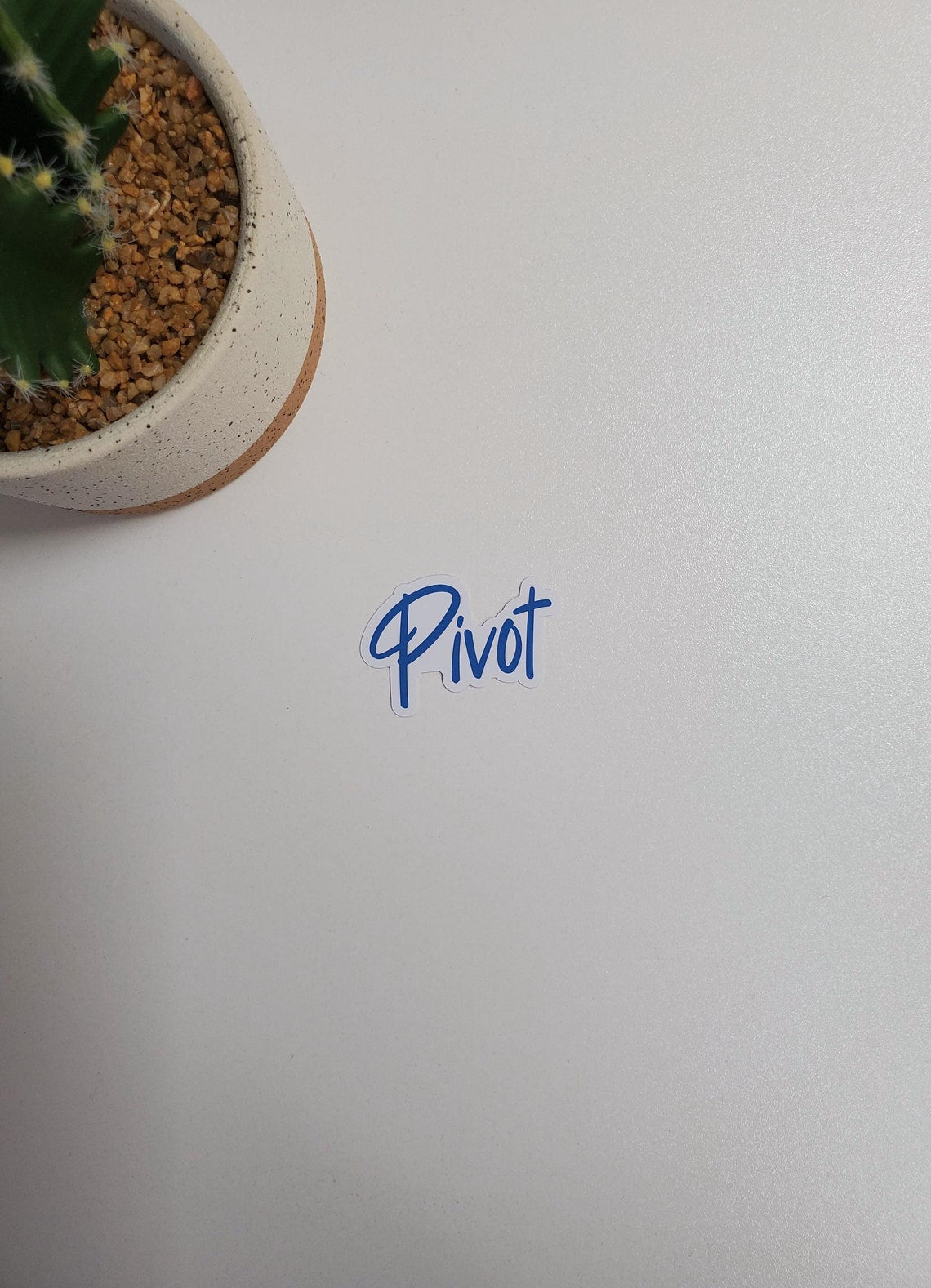 Pivot Text Sticker