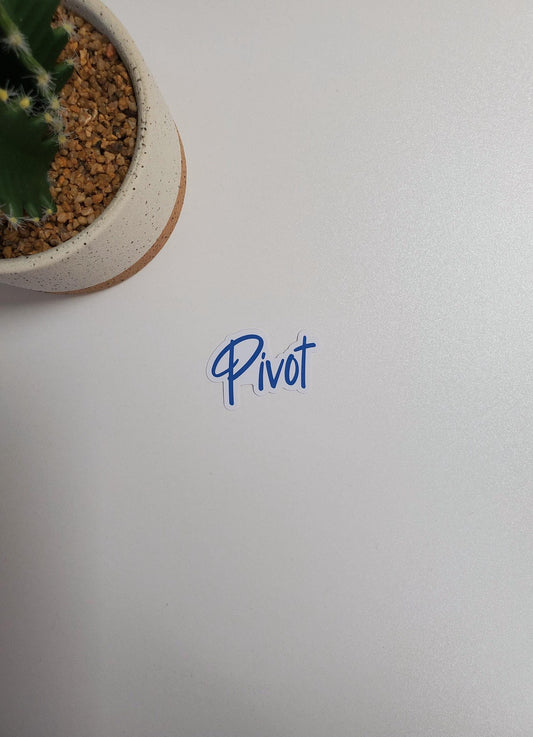 Pivot Text Sticker