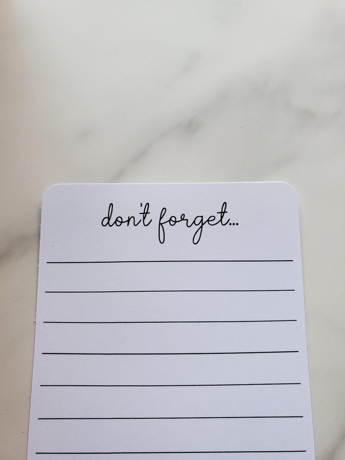 Don't Forget Stickers with Lines for Planners