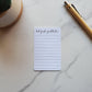 But First Gratitude Stickers with Lines for Planners