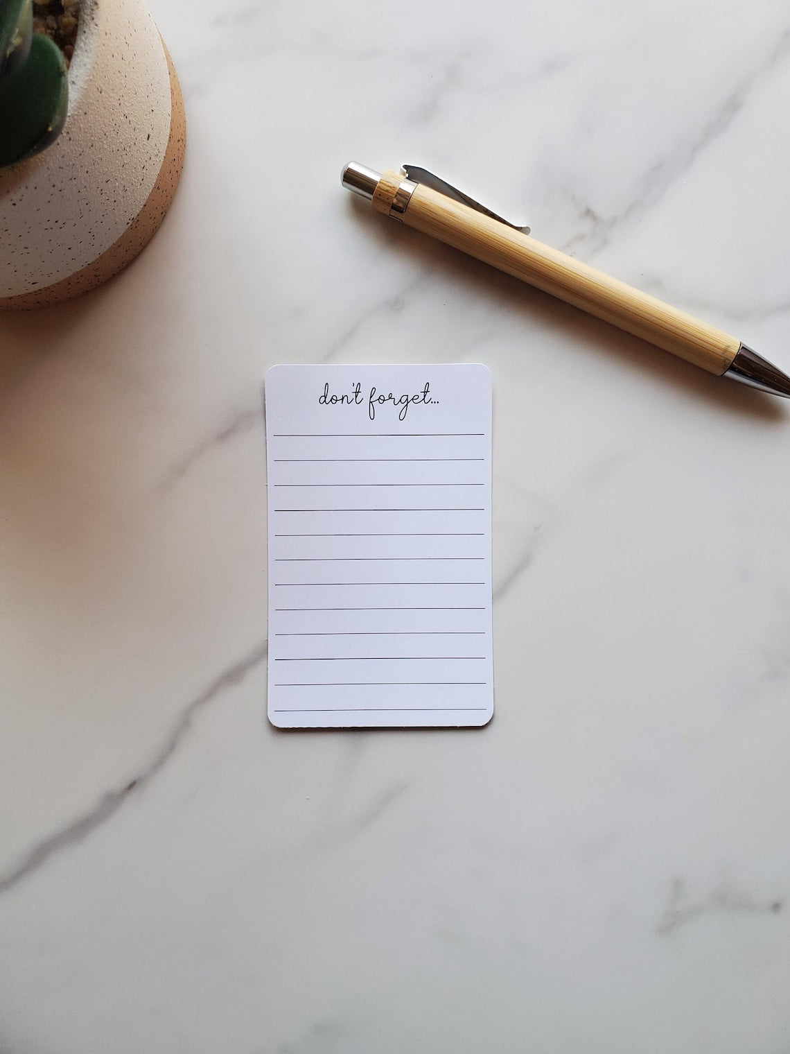 Don't Forget Stickers with Lines for Planners
