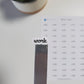 Work Script Stickers for Planners, Journals, and Notebooks | Mini Scripts