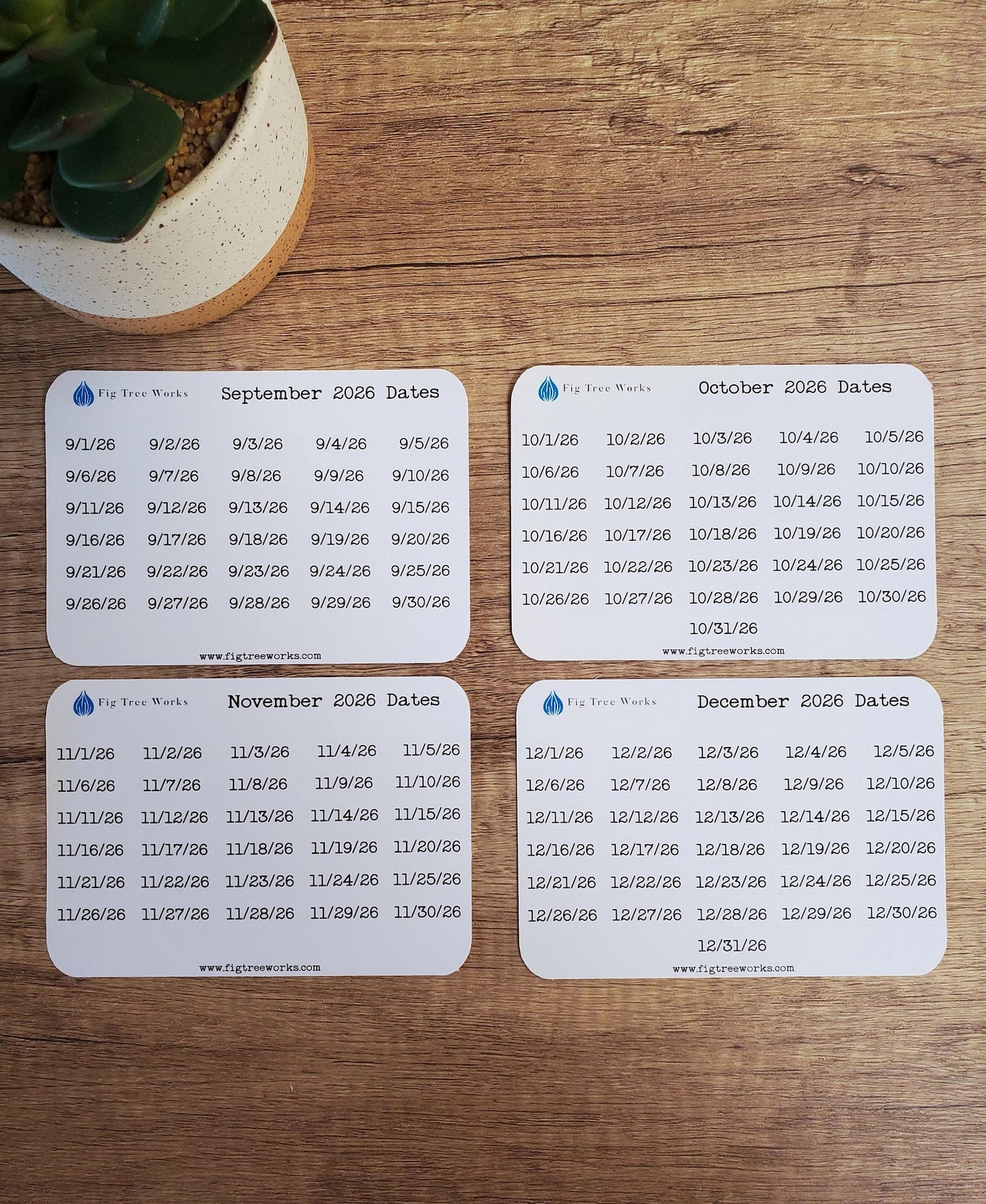 Date Stickers With Year