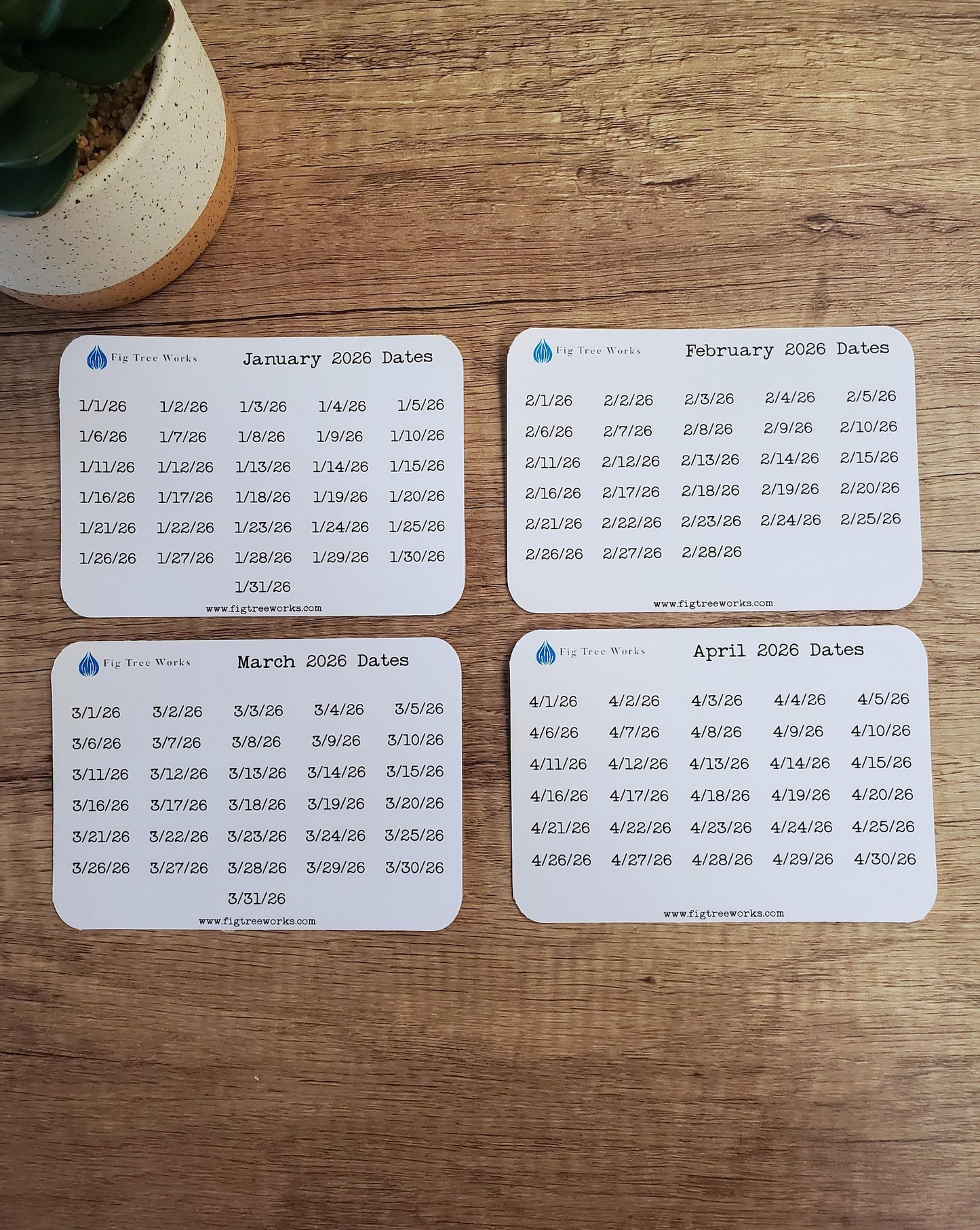 Date Stickers With Year