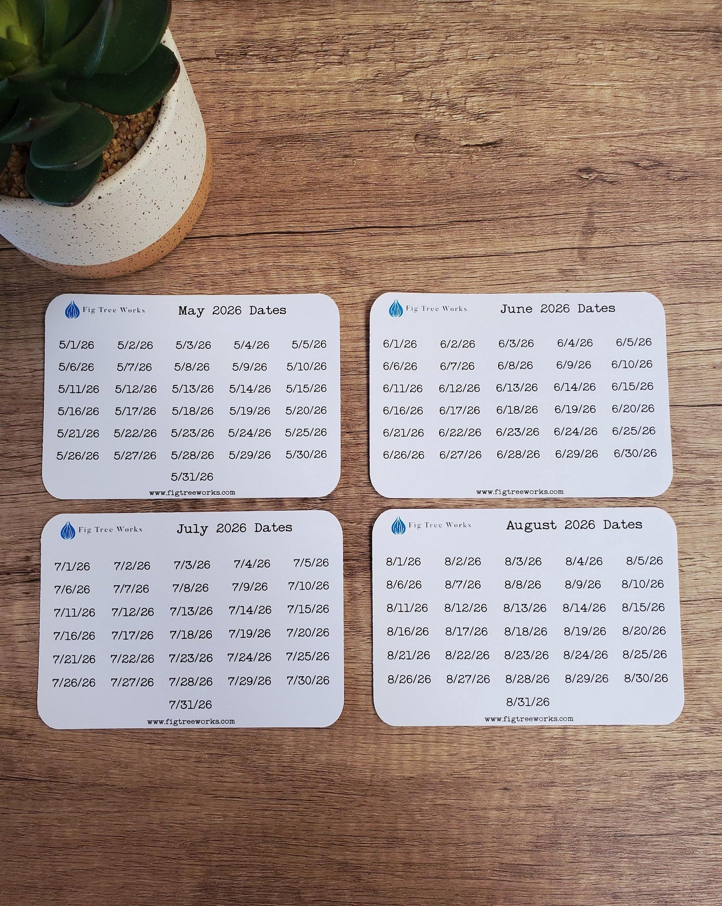 Date Stickers With Year