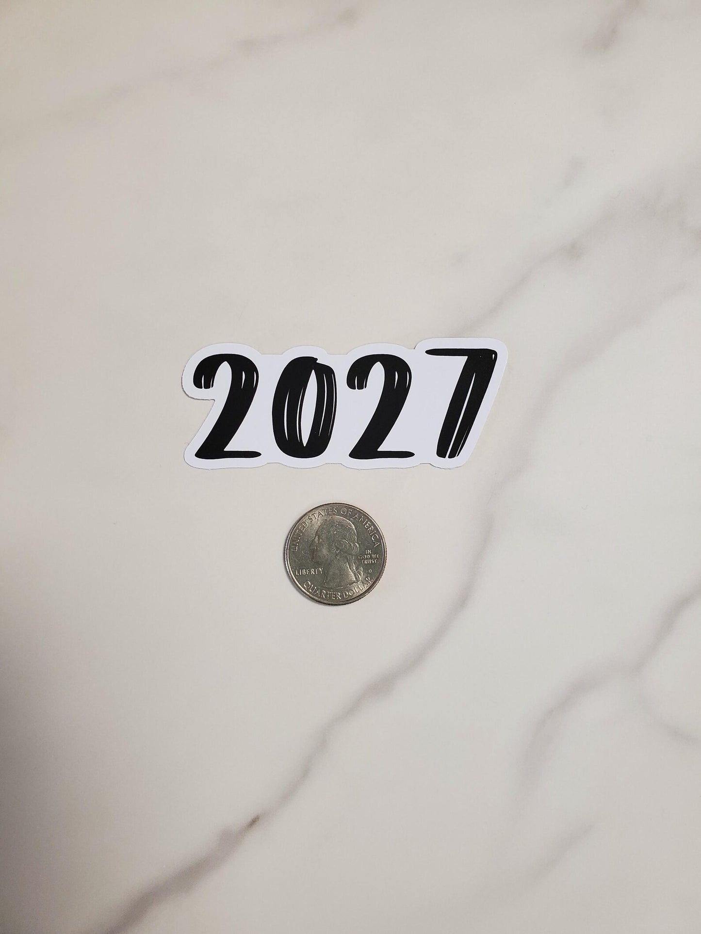 Year Vinyl Sticker