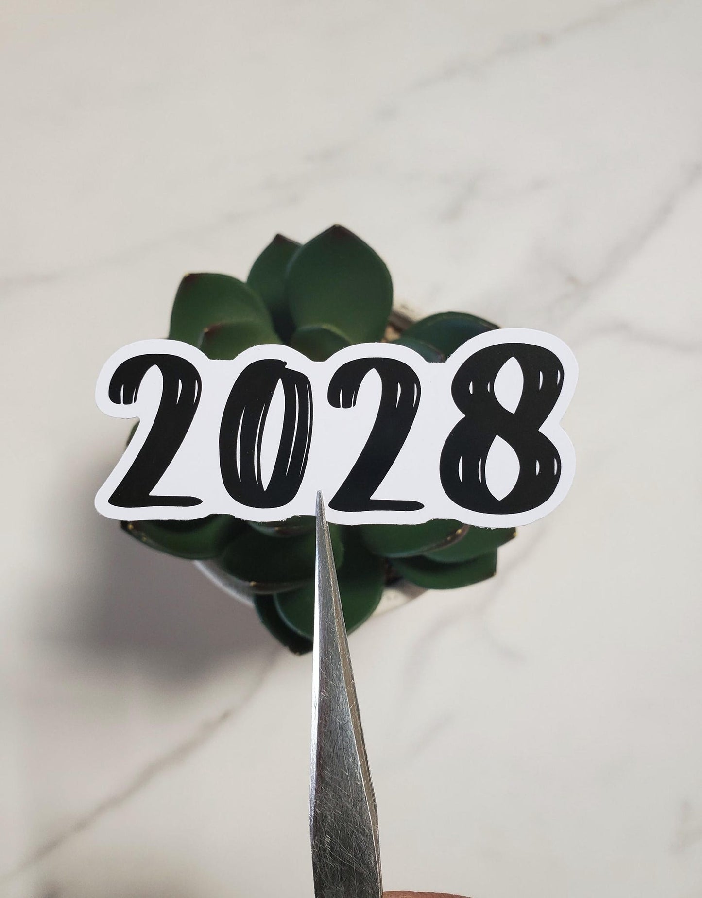 Year Vinyl Sticker