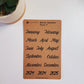 Month Header Planner Stickers - Style F