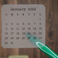 Mini Calendar Stickers