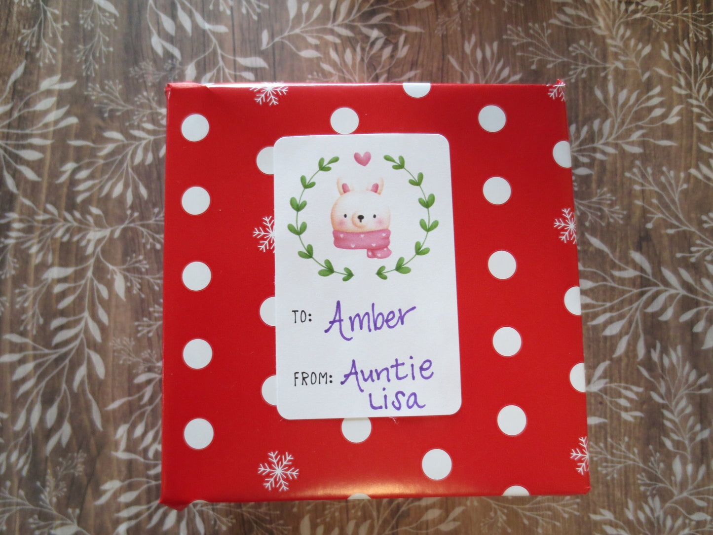 Christmas Gift Tags l Holiday Gift Stickers l Dinosaur, Llama, Animals, Sloth, Penguin Gift Recipient Labels