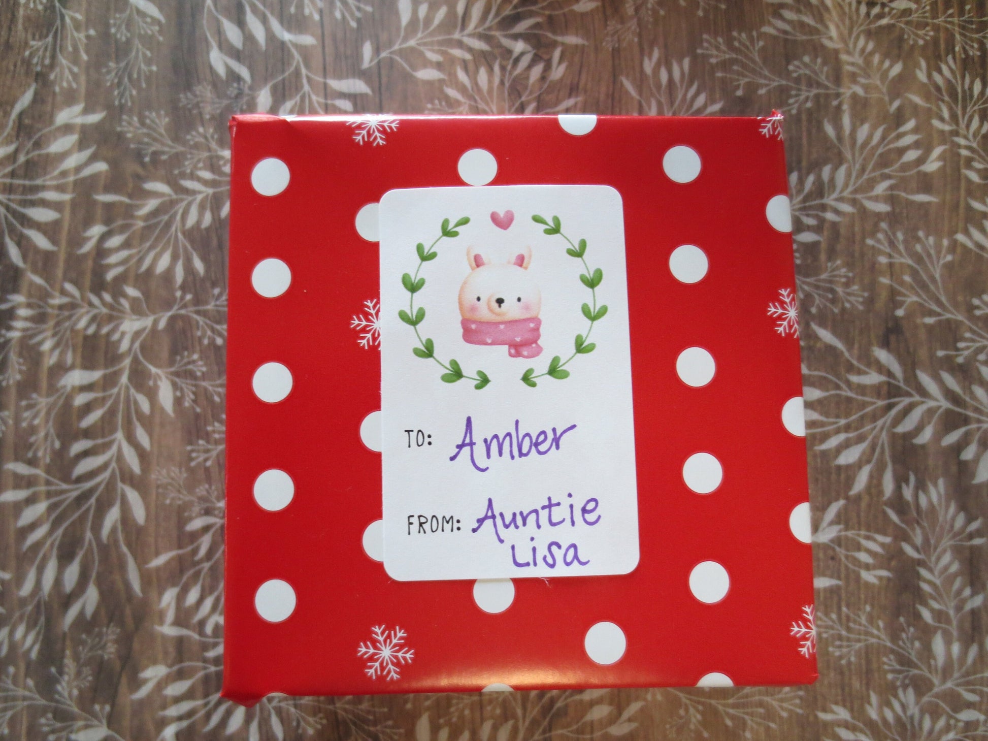Christmas Gift Tags l Holiday Gift Stickers l Dinosaur, Llama, Animals, Sloth, Penguin Gift Recipient Labels