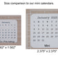 Micro Calendar Stickers
