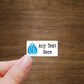Custom Stickers From Your Design Or Text - 2" Square, 2" x 1", or 3" x 1"