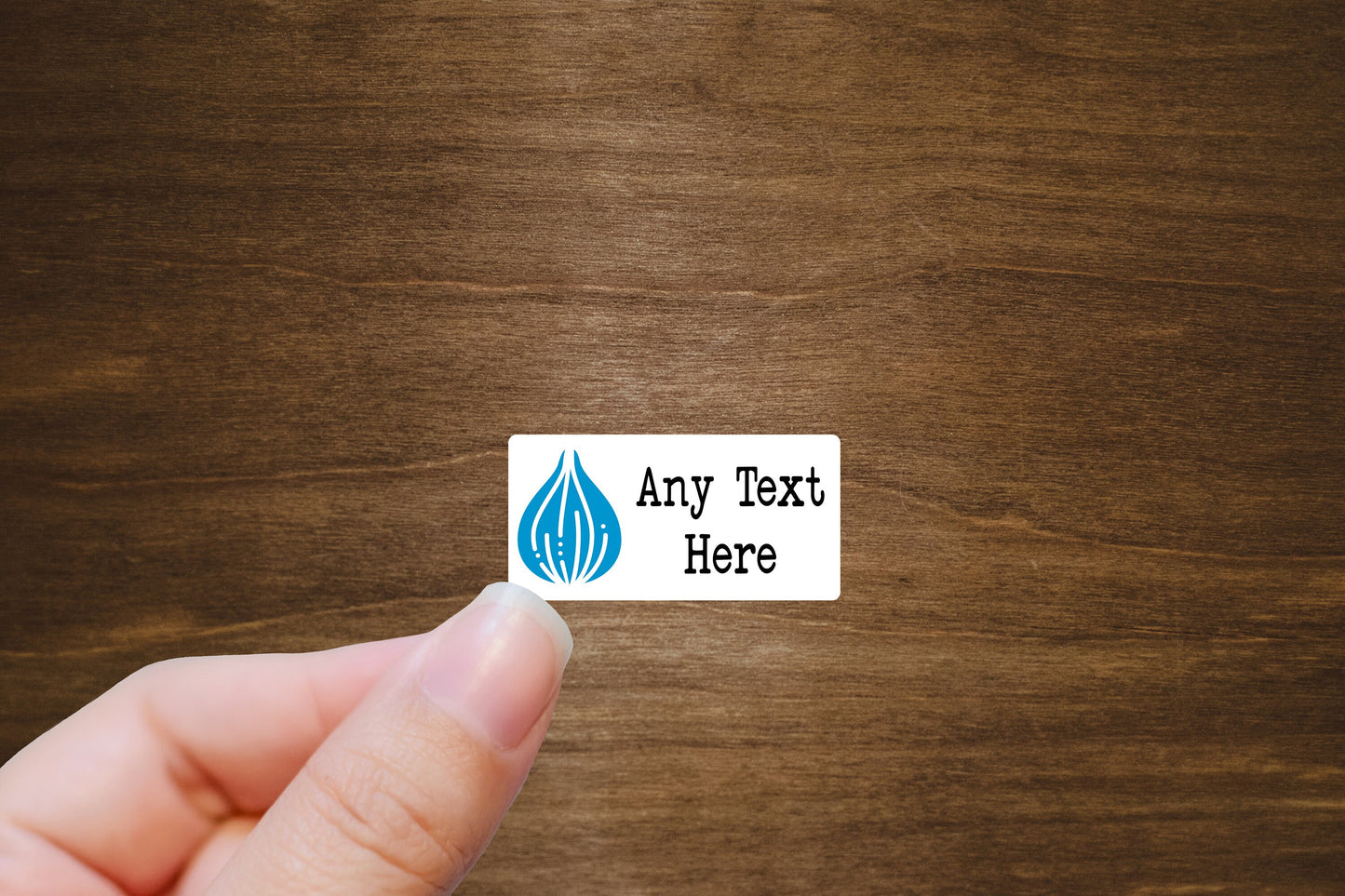 Custom Stickers From Your Design Or Text - 2" Square, 2" x 1", or 3" x 1"