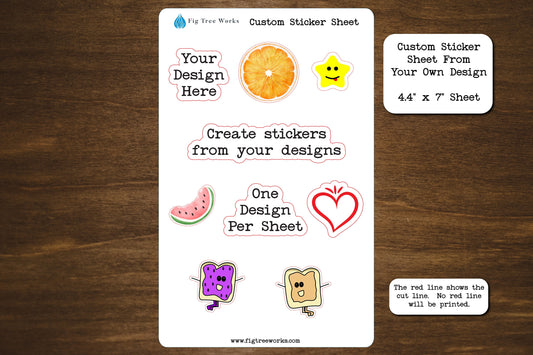 Custom Sticker Sheet