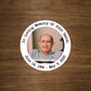 Custom round stickers with your text and image