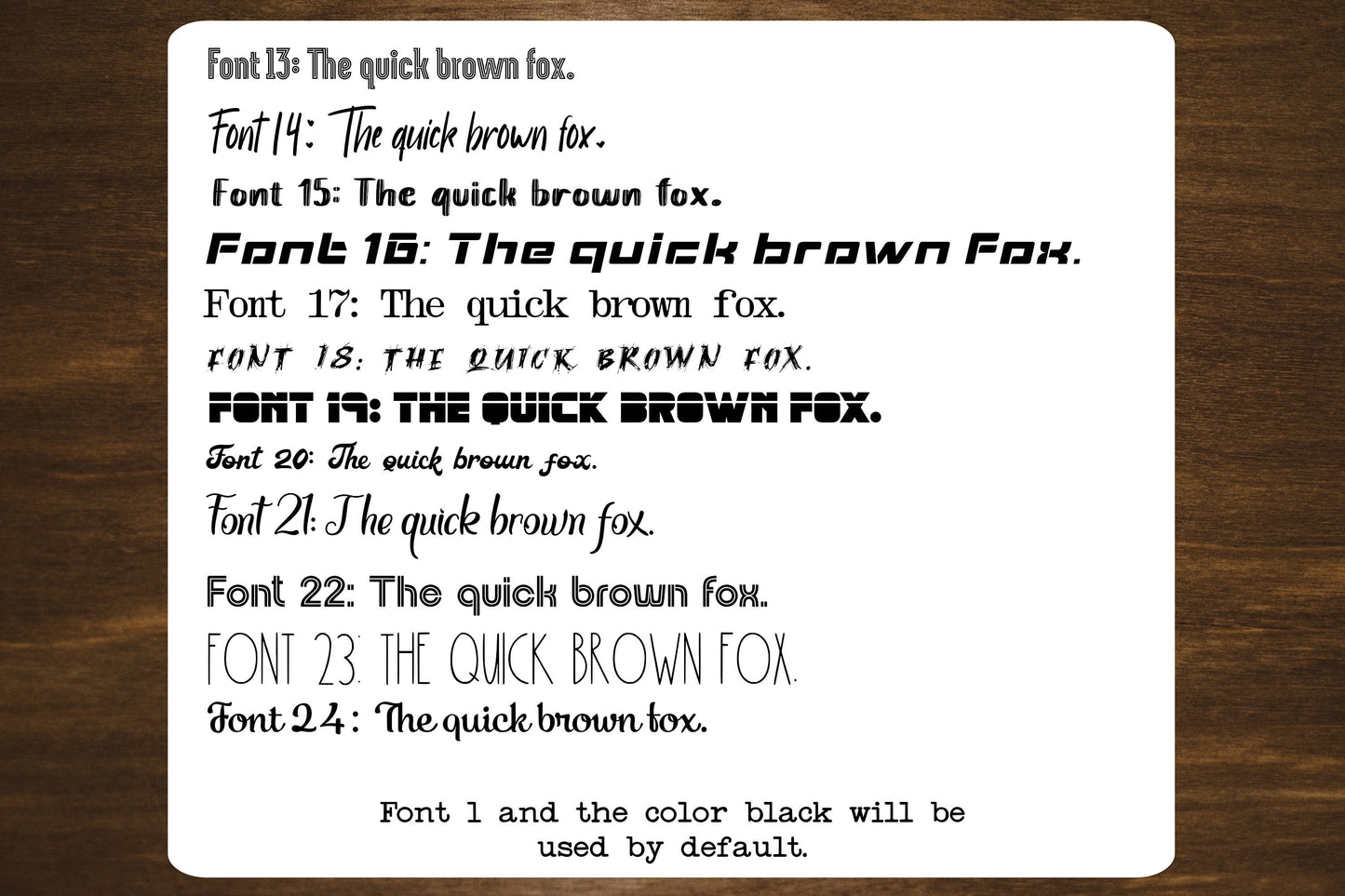 Custom round stickers with your text and image
