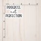 Progress Not Perfection Text Sticker