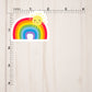 Rainbow and Sun Vinyl Sticker