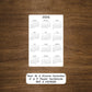 Year At A Glance Cardstock Calendar 4" x 6"