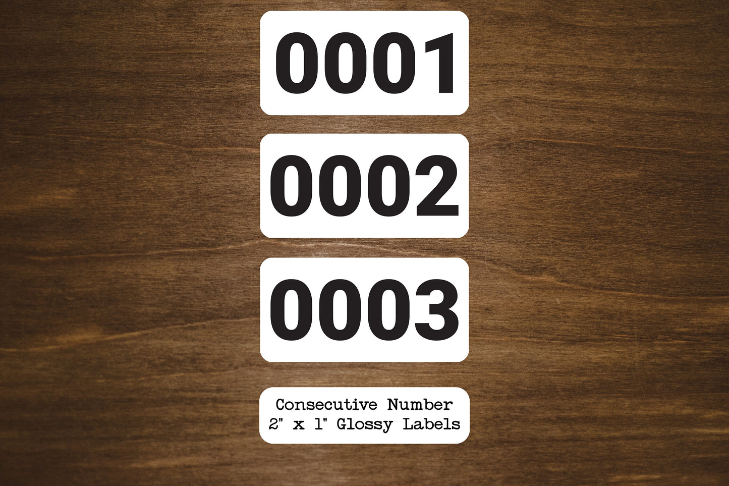 Consecutive Number Labels