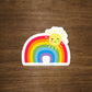 Rainbow and Sun Vinyl Sticker