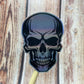 Skull Holographic Vinyl Sticker