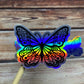 Butterfly Holographic Vinyl Sticker