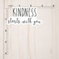 Kindness Starts With You Text Sticker