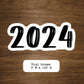 Year Vinyl Sticker