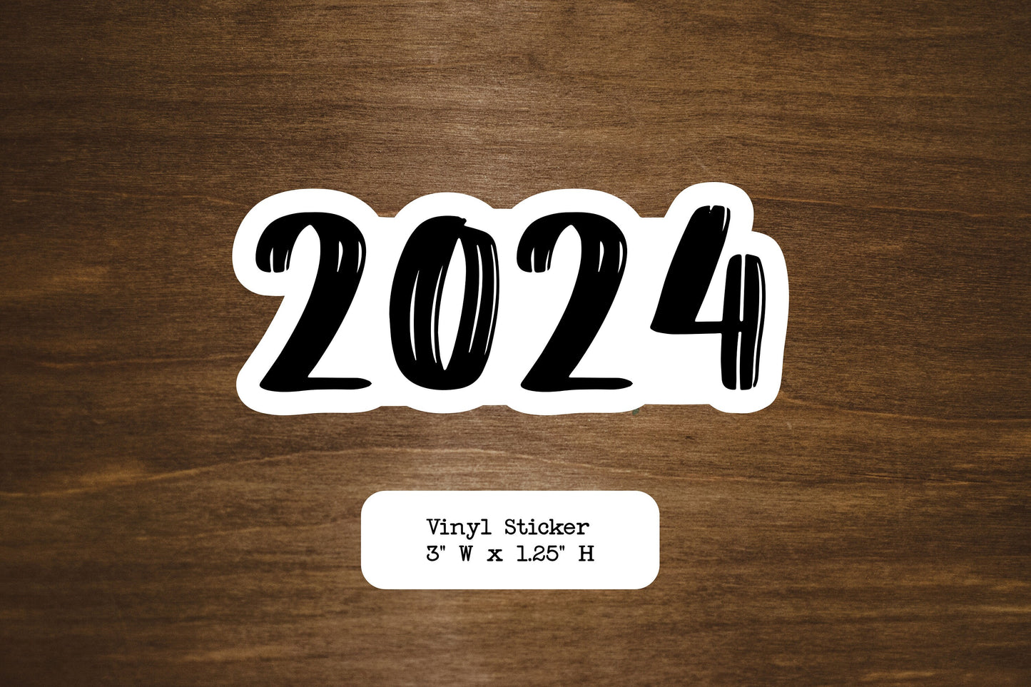 Year Vinyl Sticker