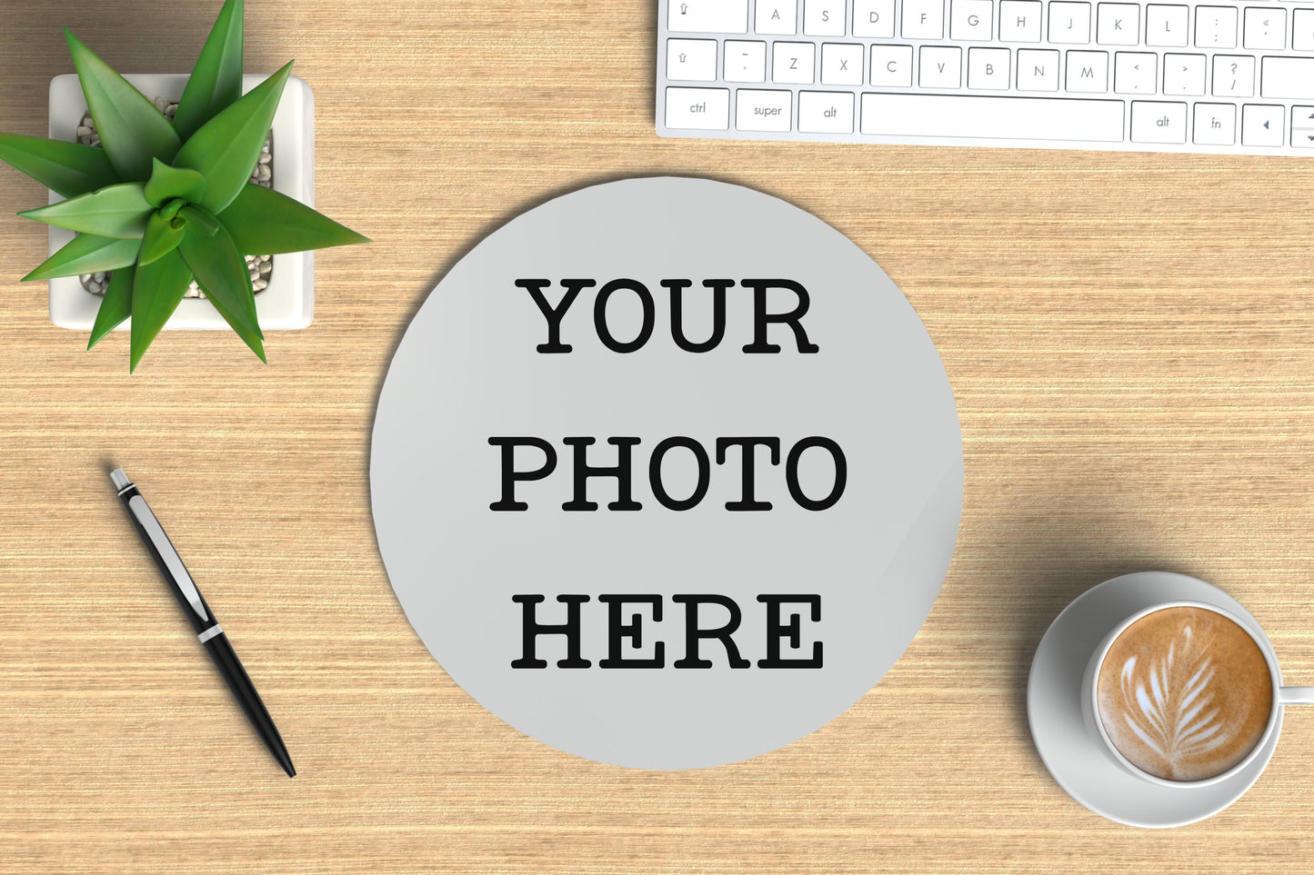 Custom Photo Round Mouse Pad