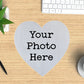 Custom Photo Heart Mouse Pad