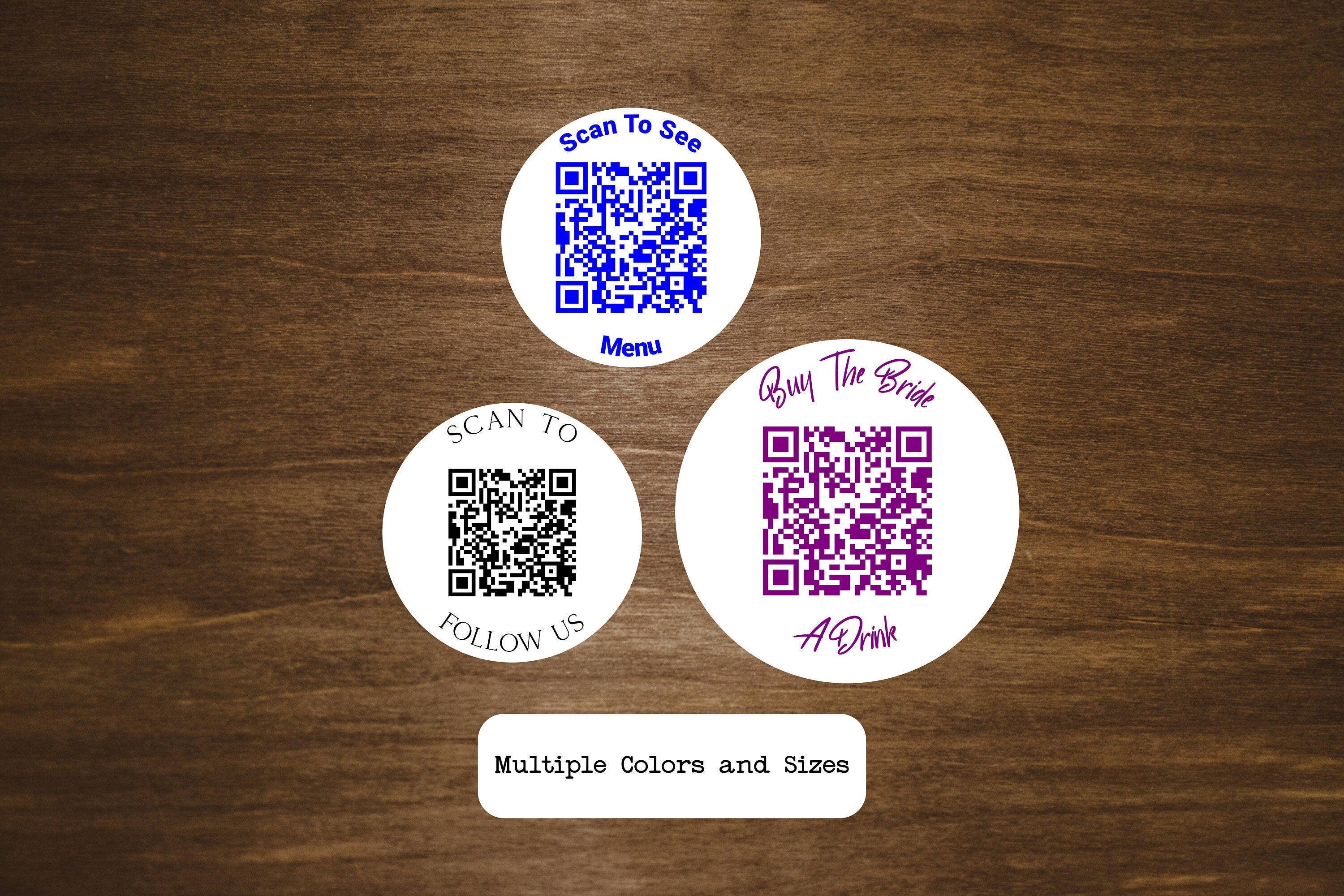 Qr Code Stickers In Store QR Code Stickers & Labels – Fig Tree Works
