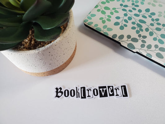 Booktrovert Text Sticker