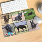 Custom Photo Collage Desk Mat 16 x 10