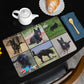 Custom Photo Collage Desk Mat 16 x 10