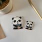 Panda Boba Clear Vinyl Sticker