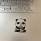 Panda Boba Clear Vinyl Sticker