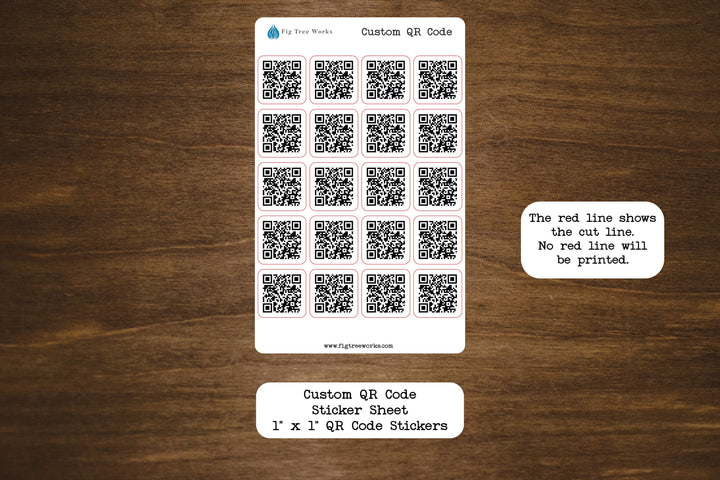 QR Code Stickers & Labels – Fig Tree Works