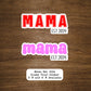 Mom Est. 2024 Text Sticker