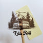 Let's Roll Clear Vinyl Sticker