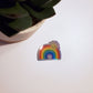 Rainbow and Sun Holographic Vinyl Sticker