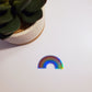 Retro Rainbow Holographic Vinyl Sticker