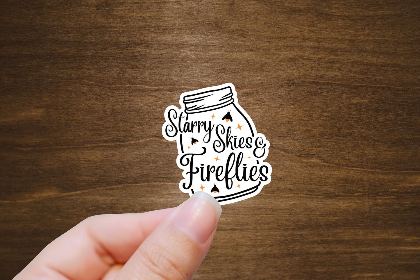 Fireflies Vinyl Sticker