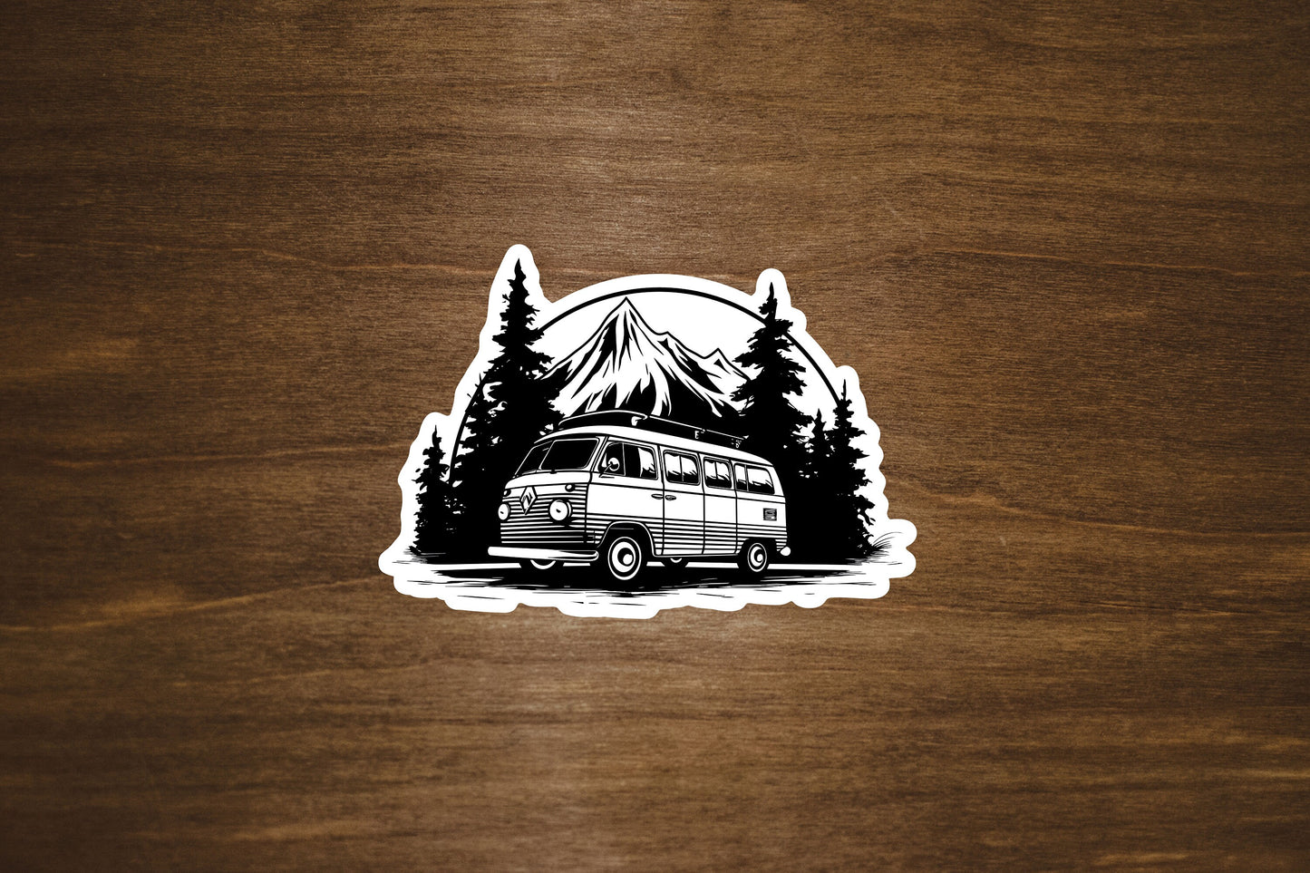 Traveling Vinyl Sticker